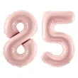xx zestaw balonow rozowy liczba 85