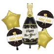 xx zestaw balonow z szampanem happy new year