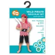 xx zestaw dla dzieci dziki pirat bluzka spodnie pasek opaska rozm 130 140 cm
