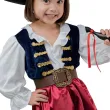 xx zestaw dla dzieci morska piratka sukienka pasek kapelusz rozm 92 104 cm