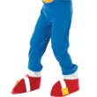 xx zestaw dla dzieci sonic kombinezon z nakladkami na buty rekawice maska rozm m