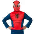 xx zestaw dla dzieci spider man kombinezon maska rozm s