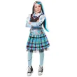 xx zestaw dla dziewczynki monster high frankie stein sukienka odpinany pasek spinka do wlosow