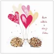xx zk kartka slubna balony w ksztalcie serca jeze