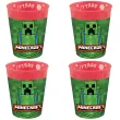 xx zku kubeczki wielokrotnego uzytku minecraft mojang 250 ml 4 szt