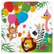 xx zse serwetki papierowe jungle balloons fsc 33x33 cm 20 szt