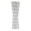 xx zsl rurki slomki pap czarne groszki 6x197 mm 250 szt