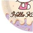 xx zta talerzyki papierowe hello kitty and kuromi 23cm 8 szt