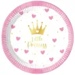 xx zta talerzyki papierowe my little princess fsc 20 cm 8 szt