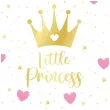 xx zta talerzyki papierowe my little princess fsc 20 cm 8 szt