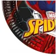 xx zta talerzyki papierowe spiderman world of web 23cm 8 szt