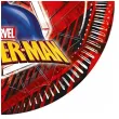 xx zta talerzyki papierowe spiderman world of web 23cm 8 szt