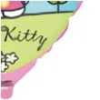 yy balon foliowy hello kitty w ogrodku flexmetal 18 hrt