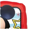 yy balon foliowy mickey w kwadracie amscan 17 sqr
