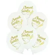 yy balony d11 chrzest swiety golebie bialy belbal 12 6 szt