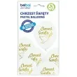 yy balony d11 chrzest swiety golebie bialy belbal 12 6 szt