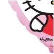 yy xx balon foliowy hello kitty w okienku flexmetal 18 hrt