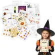 zabawa na halloween karty pracy zadania dla dzieci lamiglowki kolorowanki dyplom 20 zadan