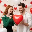 zabawa prezent na walentynki balony z wyzwaniami dla par serca gra towarzyska rocznica 10 szt