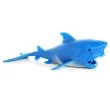 zabawka antystresowa rekin do sciskania niebieski puckator 18 x 7 x 5 cm
