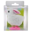 zabawka nakrecana zajaczek bialo rozowy arpex 10 cm