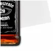 zaproszenia butelka whisky zamykana 20 urodziny 6x14 8 cm 6 szt