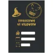 zaproszenia czarownica i kot zaproszenie na halloween czarny congee 6 szt