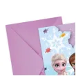 zaproszenia frozen kraina lodu procos 9x14 cm 6 szt