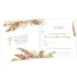 zaproszenia komunia boho 15x15 cm 8 szt
