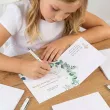 zaproszenia na komunie eukaliptus beauty w okregu pierwsza komunia swieta 15x15 cm 1 szt