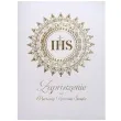 zaproszenia na komunie ihs gold viper 10 szt