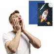 zaproszenia urodzinowe kosmos rocket space procos 6 szt