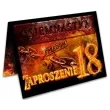 zaproszenia z koperta 18 urodziny freedom 10 szt