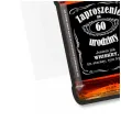 zaproszenie butelka whisky 60 urodziny 14 8x6 cm 1 szt