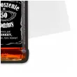 zaproszenie butelka whisky zamykana 50 urodziny 6x14 8 cm 1 szt