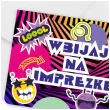 zaproszenie imprezkaaa 9x13 cm 1 szt
