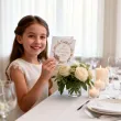 zaproszenie na pierwsza komunie swieta boho personalizowane z imieniem koperta x1