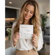 zaproszenie na slub para mloda personalizowane z imionami koperta glamour eleganckie x1