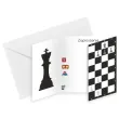 zaproszenie szachy plansza 9 4 x 9 4 cm 1 szt