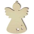 zawieszka drewniana aniolek ewa 62 x 84 mm 10 szt