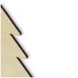 zawieszka drewniana choinka 58 x 80 mm