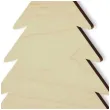 zawieszka drewniana choinka 58 x 80 mm