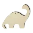 zawieszka drewniana dino brontozaur 70x80 mm