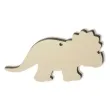 zawieszka drewniana dino triceratops 45x85 mm