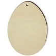 zawieszka drewniana jajko 62x85 mm 10 szt