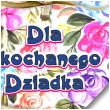 zawieszka hdf serduszko dla ukochanego dziadka bialy 5 5x5 cm