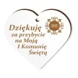 zawieszka laminowana podziekowania komunia sw hostia 5 cm 5 szt