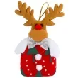zawieszka na choinke renifer czerwone ubranko czakos 14 cm