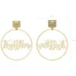 zawieszki na krzeslo better together zlote partydeco 2 szt