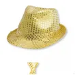 zestaw akcesoriow na sylwestra nowy rok karnawal gold glam kapelusz krawat okulary zloty
